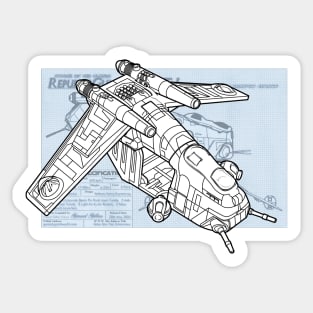 Republic GunShip Sticker